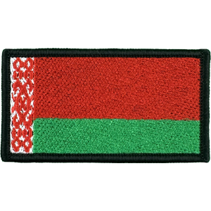 Вышитые флажки, дужки, гербы и уголки