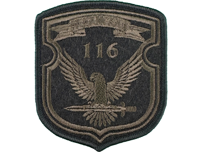Вышитый шеврон 116 Штурмовая авиационная база