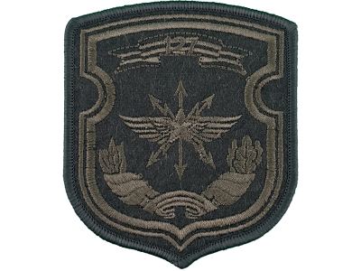 ШЕВРОН "127 бригада связи" (олива)