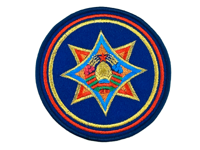 Вышитый шеврон "Министерство по чрезвычайным ситуациям" РБ.