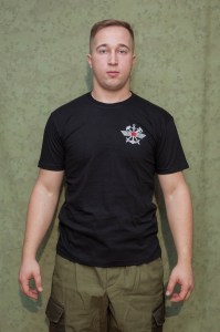 Майка Транспортные войска серый цвет