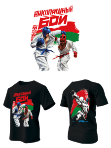 Футболка с DTF-печатью