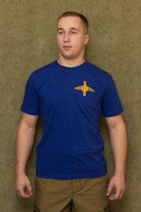 Майка с надписью ВОЕННО ВОЗДУШНЫЕ СИЛЫ ВВС РБ