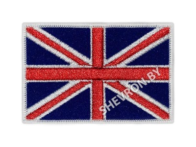 Вышитый шеврон флаг Великобритании
