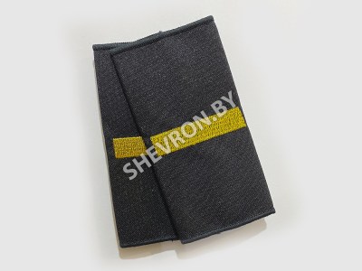 Муфты МВД вышитые чёрные ефрейтор 