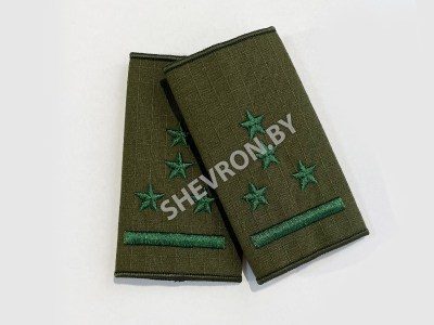 Муфты МВД вышитые олива Капитан