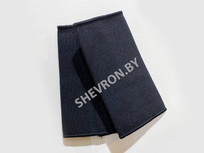 Муфты МВД вышитые чёрные Рядовой 