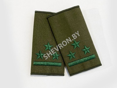Муфты МВД вышитые олива Старший лейтенант