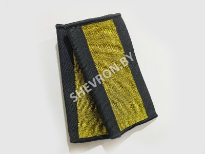 Муфты МВД вышитые чёрные Старшина 