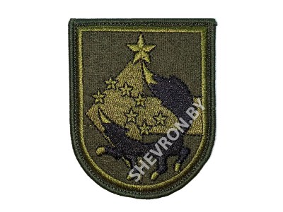 Вышитый шеврон второй особый отряд 5-й ОБрСпН РБ