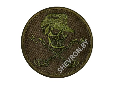 Шеврон копатель оливковый