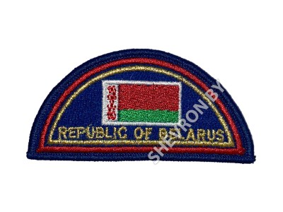 Шеврон МЧС РБ с флагом