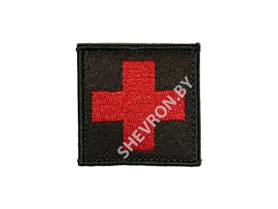 Вышитый шеврон медицина