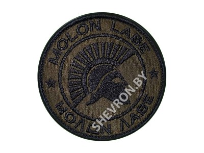 Шеврон  Приди и возьми molon labe