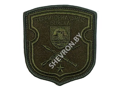 Шеврон Территориальные войска Островец олива